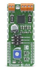 Vývojová sada Stepper 4 Click Krokový motor MikroElektronika TB67S269FTG