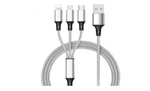 Afe N508S Univerzální USB kabel 3v1 Lightning, USB