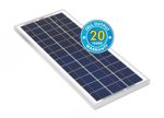 solární panel polykrystalický 20W 22V 20W Kroužek Nástěnná montáž