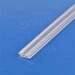 Plakátová lišta pro uchycení banneru, typ III PG, délka 100 cm, čirá