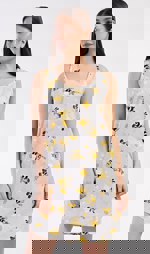 Dámská noční košile na ramínka Včelky | Pyžama a Župany