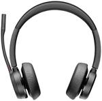 HP Poly Voyager 4320 USB-C Headset  plus BT700 Dongle Headset otevřená (On Ear) Bluetooth® stereo černá Potlačení hluku Počítače
