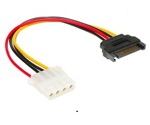 Akasa AK-CBPW03-15 Kabel SATA na Molex 4pin PSU