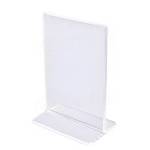Plexi I stojánek A4, na výšku, 210 x 297 mm