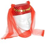 Klobouk se závojem ČERNÝ