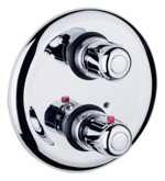 RAF baterie sprchová termostatická, podomítková   T5083