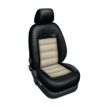 Autopotahy na Peugeot 407, od r. 2004 - 2011, kožené Authentic Leather, Zadní loketka  ne 2709