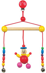 Dřevěný závěs do kočárku - Sandro