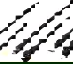 LogiLink USB kabel USB 2.0 USB Micro-B zástrčka, USB Micro-B zásuvka 1.00 m černá CU0121