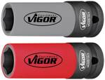 Vigor V6309 sada vložek zástrčného klíče nárazového šroubováku , V6309
