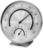 teploměr a vlhkoměr stříbrná 6034HIC