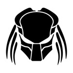 Samolepka Predátor na auto a motorku, tuning nálepka (2978)