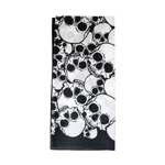 Šátek Etex Lebky B01 1 ks - černý-bílý