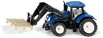 * Siku 1544 traktor new Holland s vidlemi a paletou  9,7 x 7,8 cm