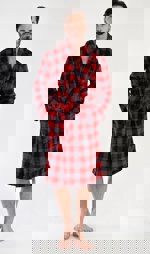 Pánský župan se šálovým límcem Kostka | Pyžama a Župany