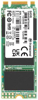 Transcend MTS602M 64 GB interní SSD disk SATA M.2 2260 SATA III Industrial TS64GMTS602M