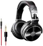 OneOdio Pro-10 sluchátka uzavřená (Over Ear) kabelová stereo černá High-Resolution Audio složitelná, otočná sluchátka DJ