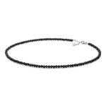 Stříbrný náhrdelník Tabby s pravým spinelem