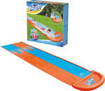 BESTWAY Skluzavka vodní dráha venkovní 488cm s vlhčením dvojitá 52328