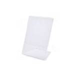 Plexi L stojánek A6, na výšku i na šířku, 105 x 148 mm