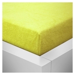 Froté prostěradlo 90x200 cm kiwi