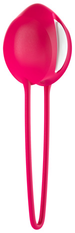 Venušiny kuličky Fun Factory Smartballs Uno white-india red