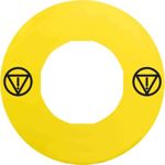 Popiska, řada: ZBY9, pro použití s: Harmony XB4, Harmony XB5 Schneider Electric