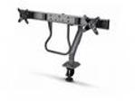 StarTech.com Desk Mount Dual Monitor Arm w, Crossbar, Up To 27" Displays - Montážní sada - articulating, mechanical spring - pro 2 LCD displeje - ocel, plast - cerná - velikost obrazovky: 17"-27" - upevnitelné na stul - kompatibilní s TAA