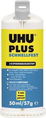 UHU Plus Schnellfest dvousložkové lepidlo 45740 50 ml