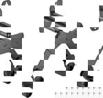 Elevar LBM-05 nástěnný držák na jízdní kolo Počet parkovacích míst=1 ocel, PVC, silikon matná černá