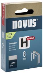 Novus Tools 042-0785 svorky z jemného drátu Typ 37 1870 ks Rozměry (d x š) 8 mm x 10.6 mm