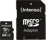 Intenso Professional paměťová karta microSDXC 64 GB Class 10, UHS-I vč. SD adaptéru
