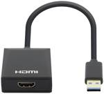Manhattan USB 3.0 adaptér [1x USB 3.0 zástrčka A - 1x HDMI zásuvka] 153690 15 cm