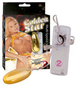 Vibrační vajíčko zlaté Golden Star