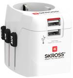 Skross 1302470 cestovní adaptér Pro Light USB (2xA) -World