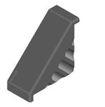 Montážní držák Montážní držák pro držák a spojku konektoru, délka: 45mm, pasuje do drážky : 10 Bosch Rexroth