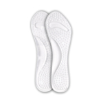 Dámské silikonové vložky do bot - průhledné, 34-40