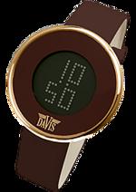 Dámské hodinky Kate – barevná kombinace nerez ocel / hnědý ciferník / hnědý pásek