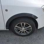 Plastové lemy Škoda Roomster 2007-2015