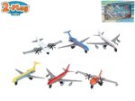 2-Play Traffic letadlo dopravní 7-10,5cm kov volný chod