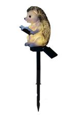 Solární zahradní lampa sova,41cm