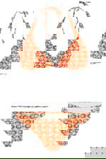 Ivona dámské plavky brazilky M vícebarevná