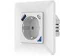 IMMAX NEO SMART chytrá vnitřní zásuvka bez kolíku (typ F), 16A, 1x USB, 1x USB-C, PD 20W, Zigbee, LIDL, TUYA