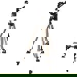 Hama trojnohý stativ 1/4palcové min./max.výška=36.5 - 106.5 cm champagne vč. brašny, třícestná hlava