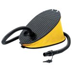 Dvojčinná nožní pumpa Sun Club - žlutá-černá