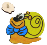 Dětský nábytkový úchyt Pan Šnek / úchyty pro dětské skříně