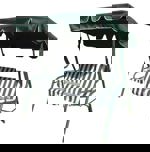 Houpačka zahradní HAPPY GREEN Stripy II