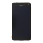 Přední kryt Microsoft Lumia 650 Black / černý + LCD + dotyková d