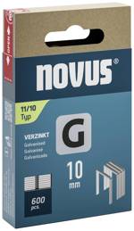 Novus Tools 042-0797 svorky z plochého drátu Typ 11 600 ks Rozměry (d x š) 10 mm x 10.6 mm