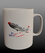 hrnek P-51 D Mustang